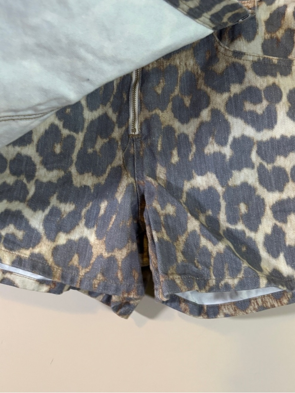 Leopard Print Mini Skort - Picture 3 of 6